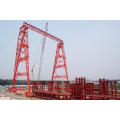 Truss Double Girder Gantry Crane With Trolley (QME120t-78m-65m)